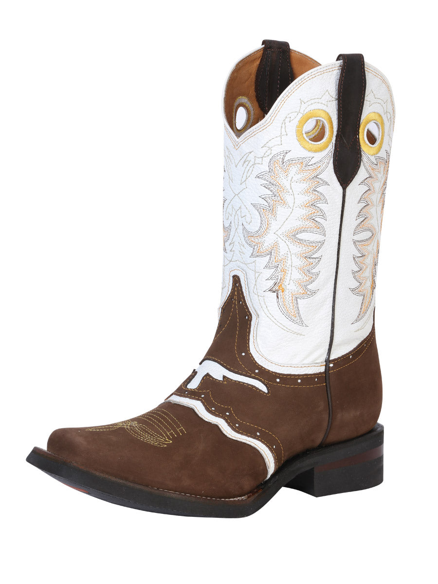 El General Rodeo Boot - Crazy Nobuck Dark Brown 33313