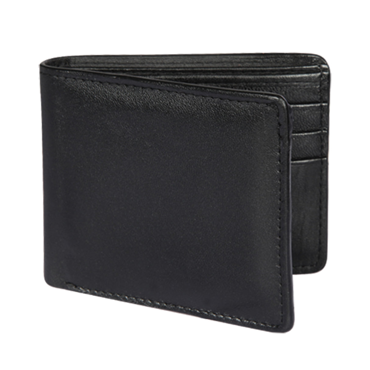 Genuine Elk Skin Wallet, Black Color - Los Altos Boots