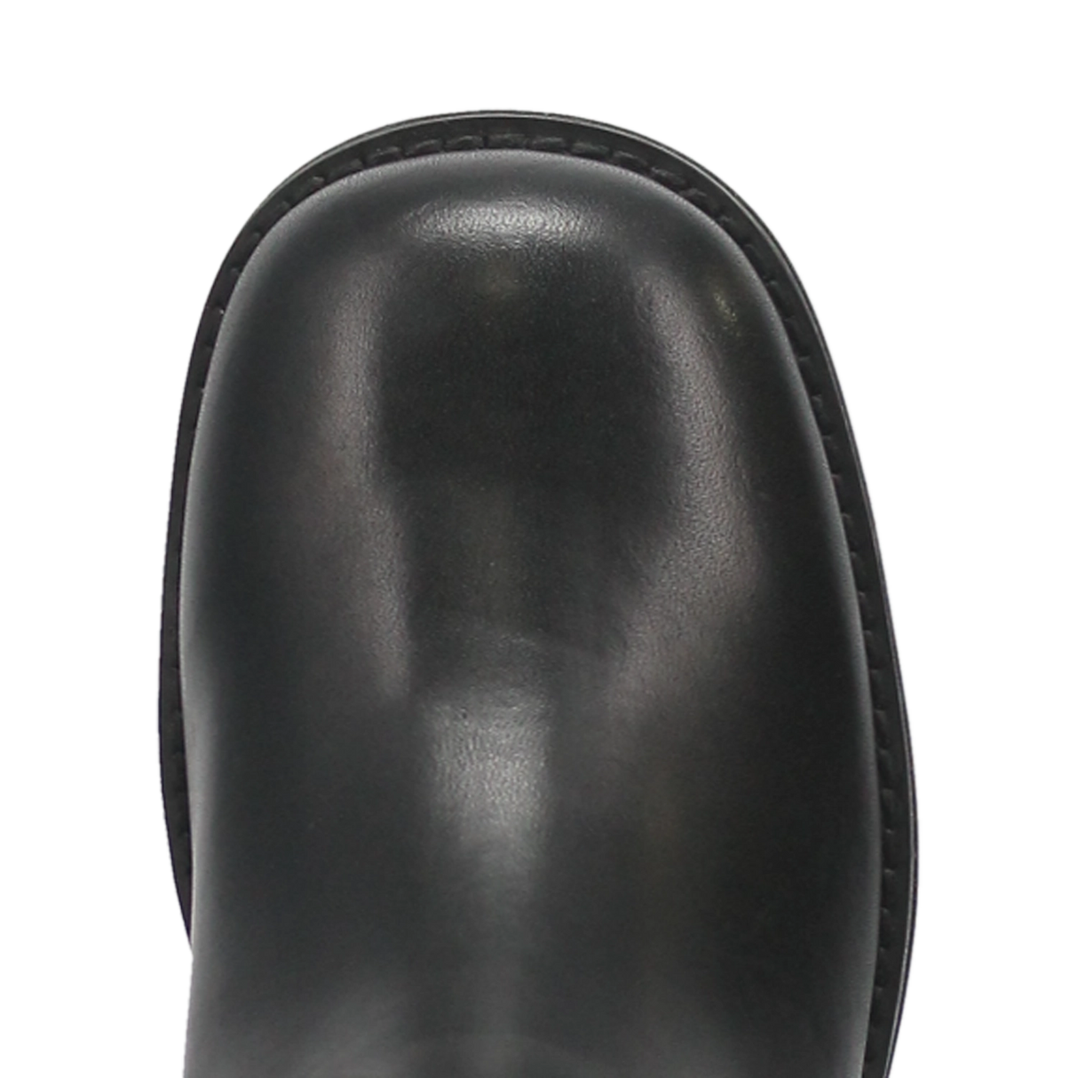 Botas Blacklist de Piel Original Punta Redonda Para Dama Color Negro - Dingo