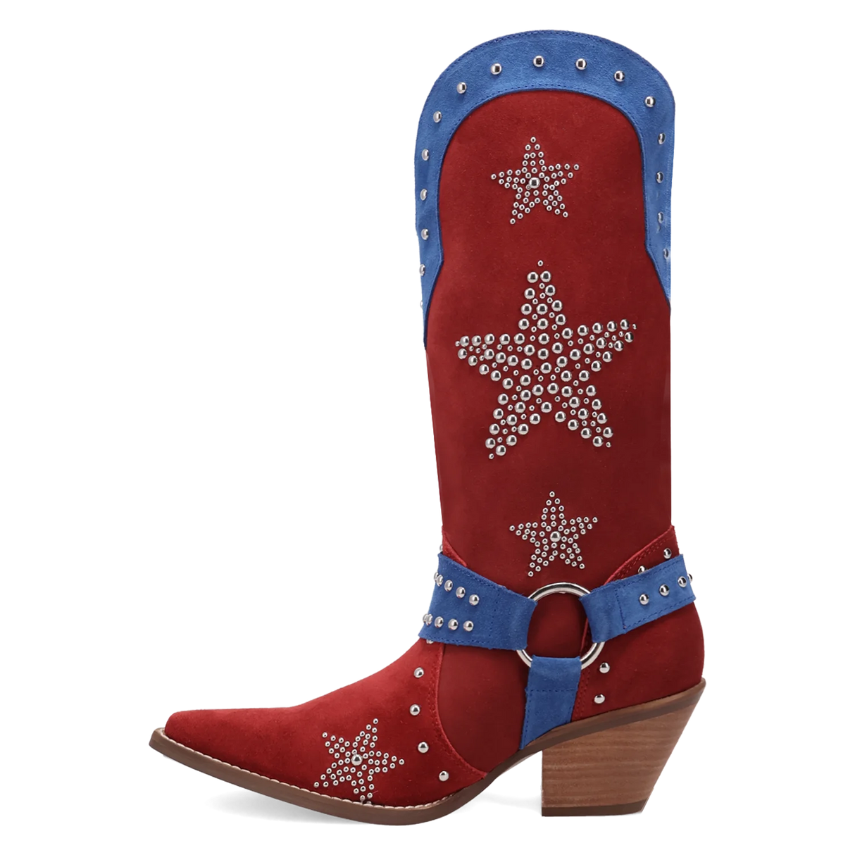 Women's Lucky Stars Suede Leather Boot Multi Color - Dingo
