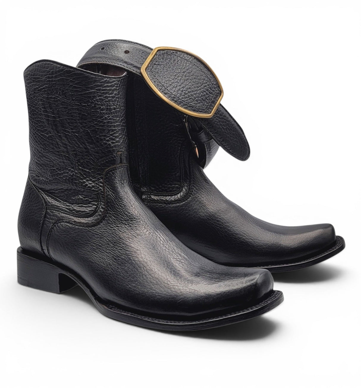 Mens Dubai Toe Privo Leather Boot Black H52PD0595