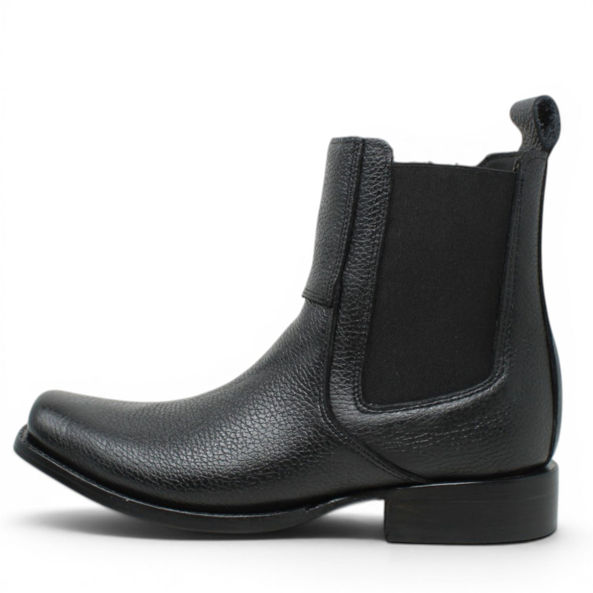 Leather Boot Square Dubai Toe For Men Honey Color-LC266