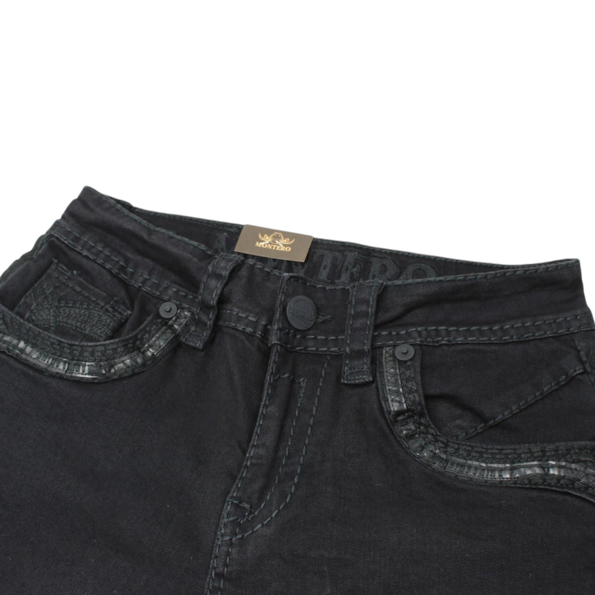 Montero Men's Blue Modern Boot Denim Jeans-MON 4679