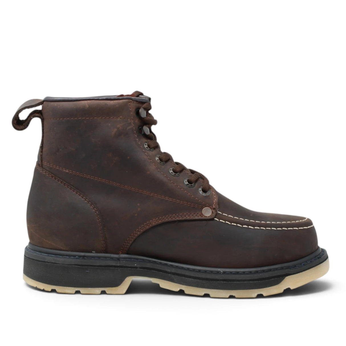 Black Work Boots for Men – Durable Sole and High-Performance Design