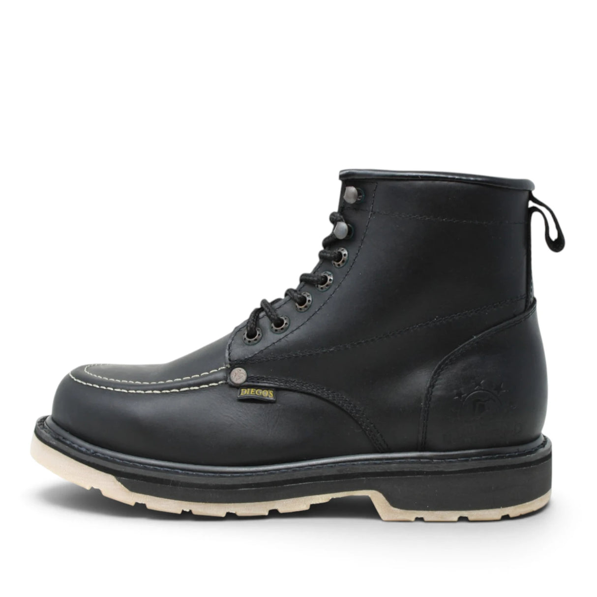 Black Work Boots for Men – Durable Sole and High-Performance Design