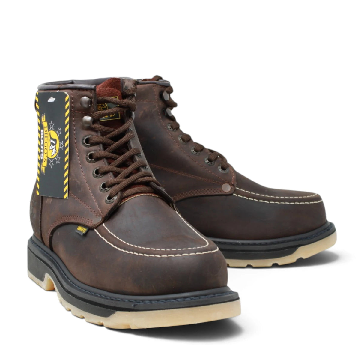 Black Work Boots for Men – Durable Sole and High-Performance Design