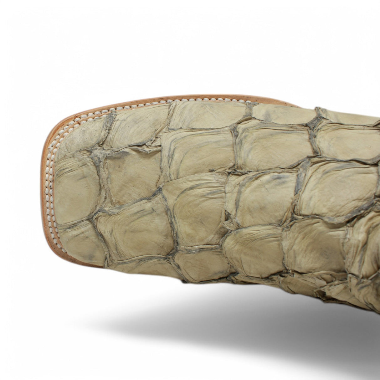 Tanner Mark Men's Genuine Monster Fish Square Toe Boots Oryx TMX208137