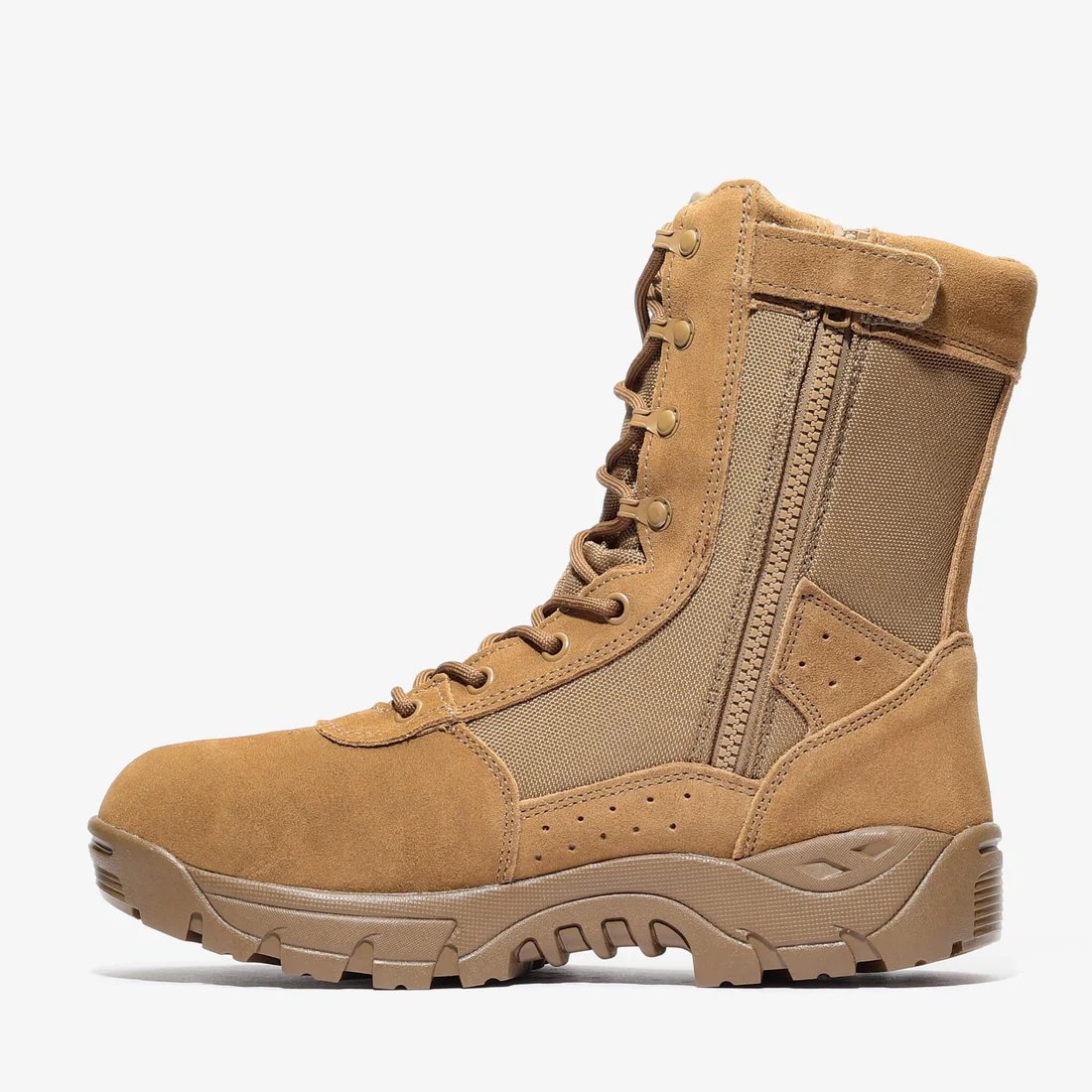 Bonanza Falcon PRO 8" Tactical Work Boots Color Coyote - Bonanza Boots - Left Side View