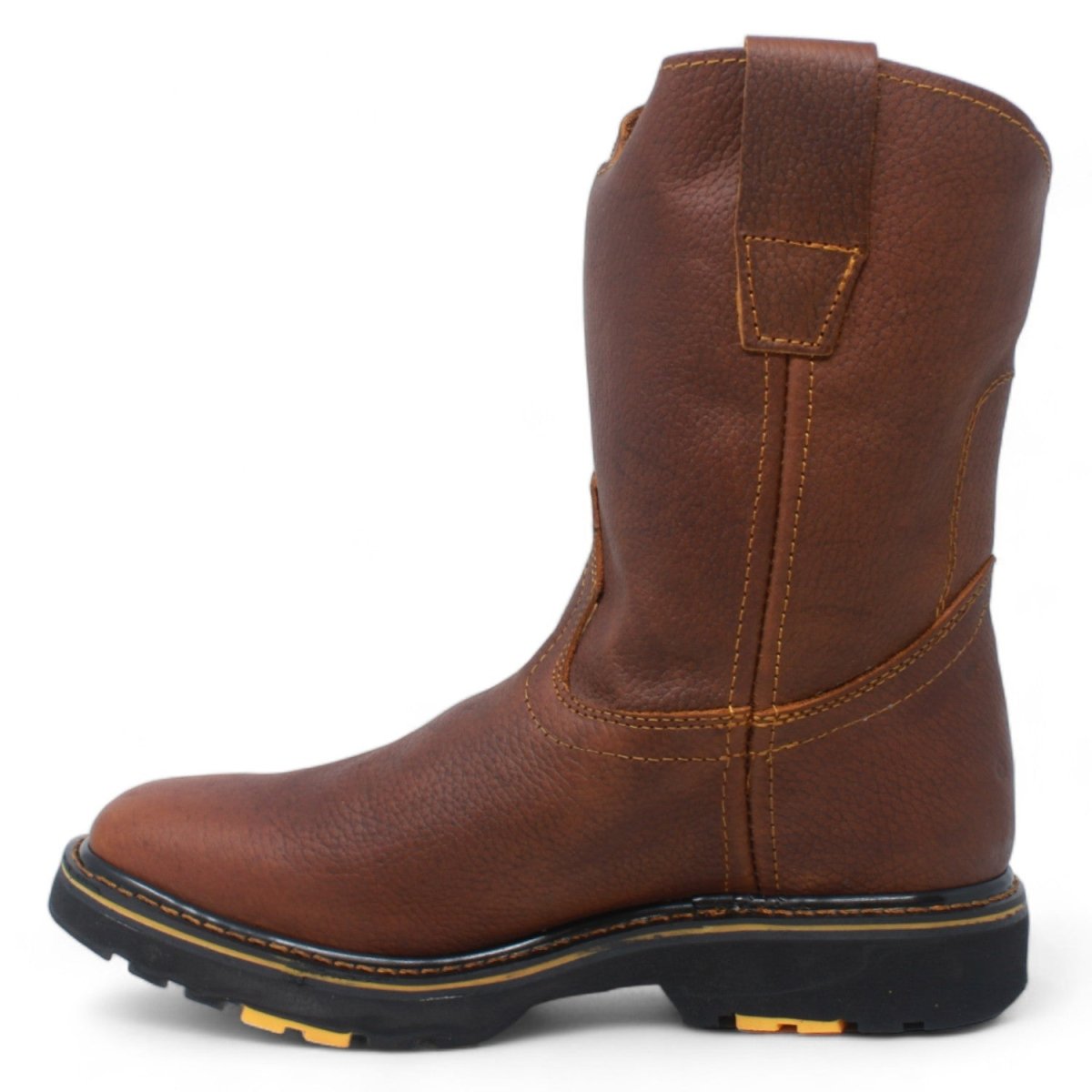 Bota Roper de Trabajo Suela de Hule Punta Cuadrada - La Carreta