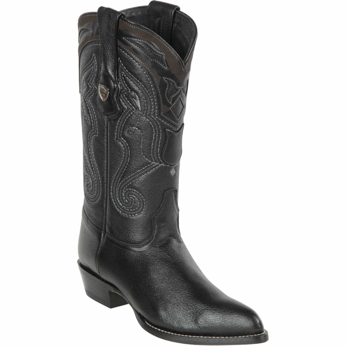 Botas de Alce Original Horma Puntal Color Negro - Wild West Boots - Wild West Boots