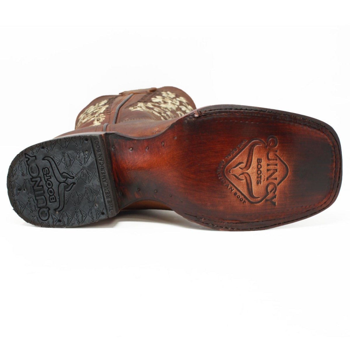 Botas de Cuero para Mujer en Horma Rodeo - Quincy Boots