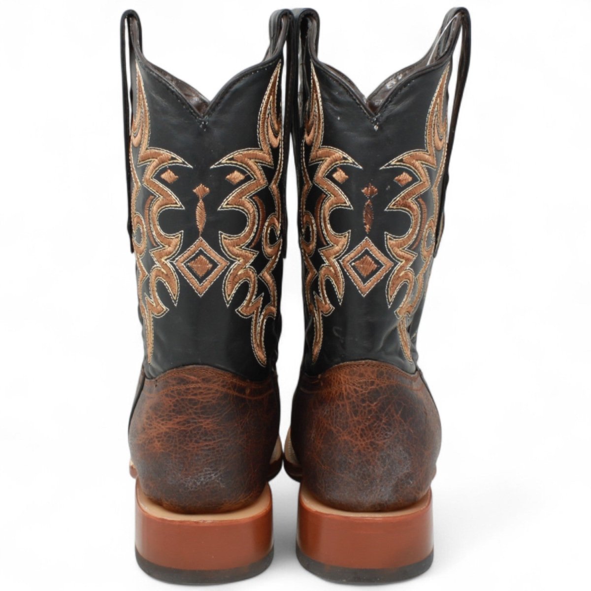 Botas de hombre Horma Cuadrada Piel Origianl Cafe - Rancho Semental - Tanner Mark Boots