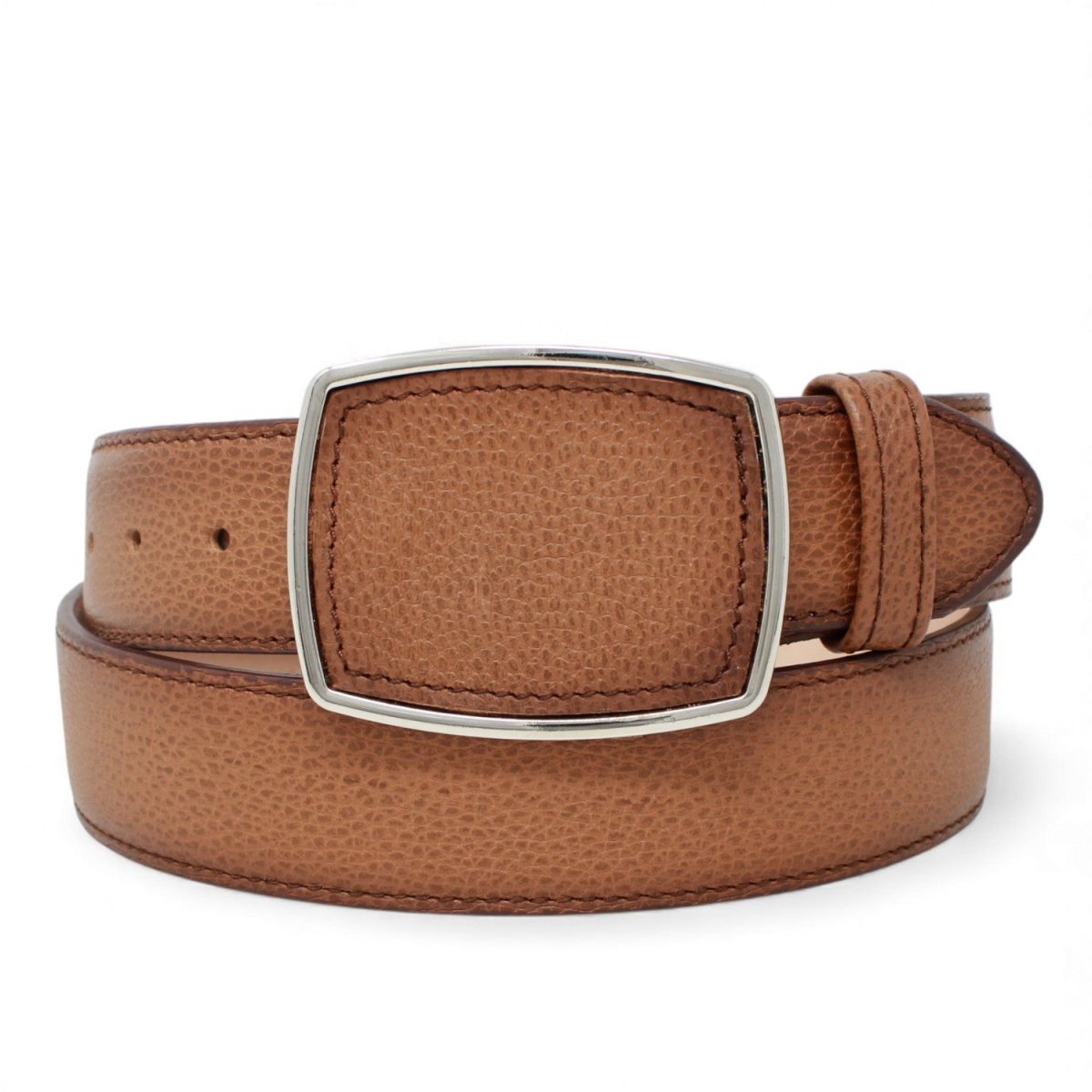 Botas de Piel Punta Dubai Cuadrada Para Hombre Color Camel con Cierre - La Sierra - La Carreta