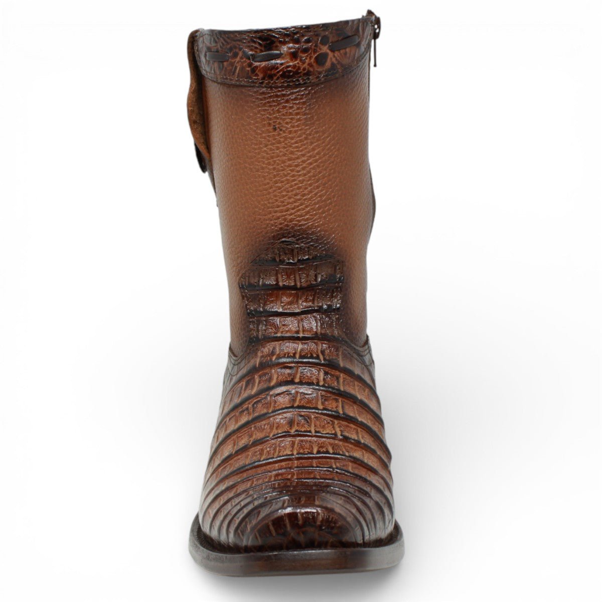 Botas de Piel Punta Dubai Grabado Caiman Belly - LC265 - La Carreta