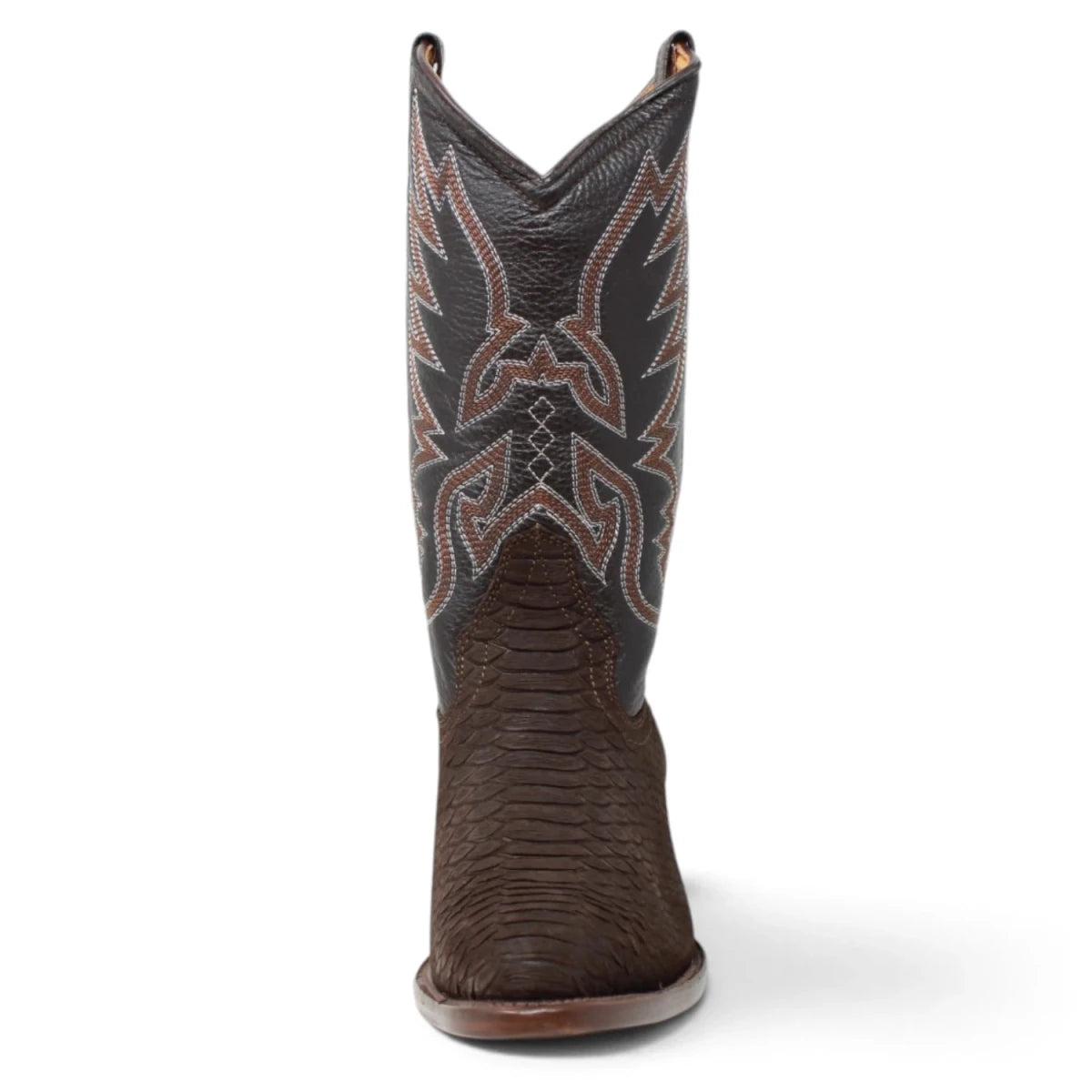 Botas de Piton Grabado Punta Oval - La Carreta - La Carreta