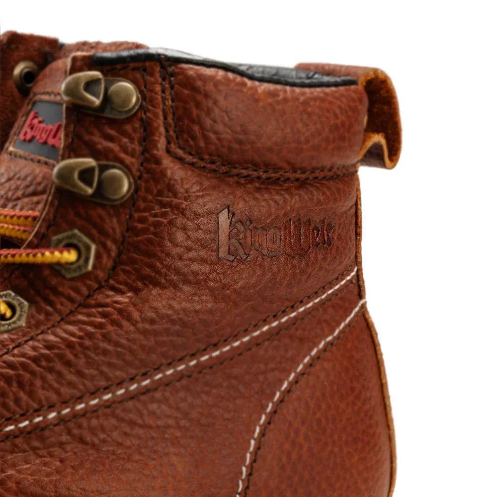 Botas de Trabajo Calexico 6" Horma Moc Suave Wedge Piel Genuina Color Tan - King Welt - King Welt