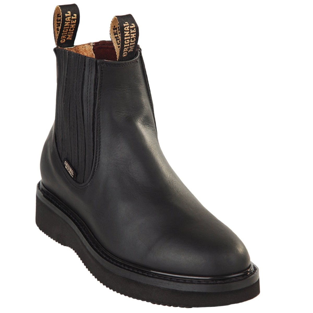 Botin de Trabajo Original Michel con Suela Mil Rayas Negro - Original Michel