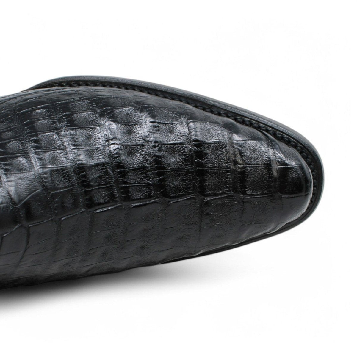 Botines Diamond de Caiman Original Punta Oval - White Diamonds Boots