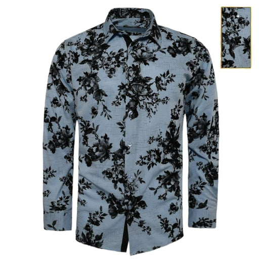 Camisa de Moda Contti Blue Floral - Contti