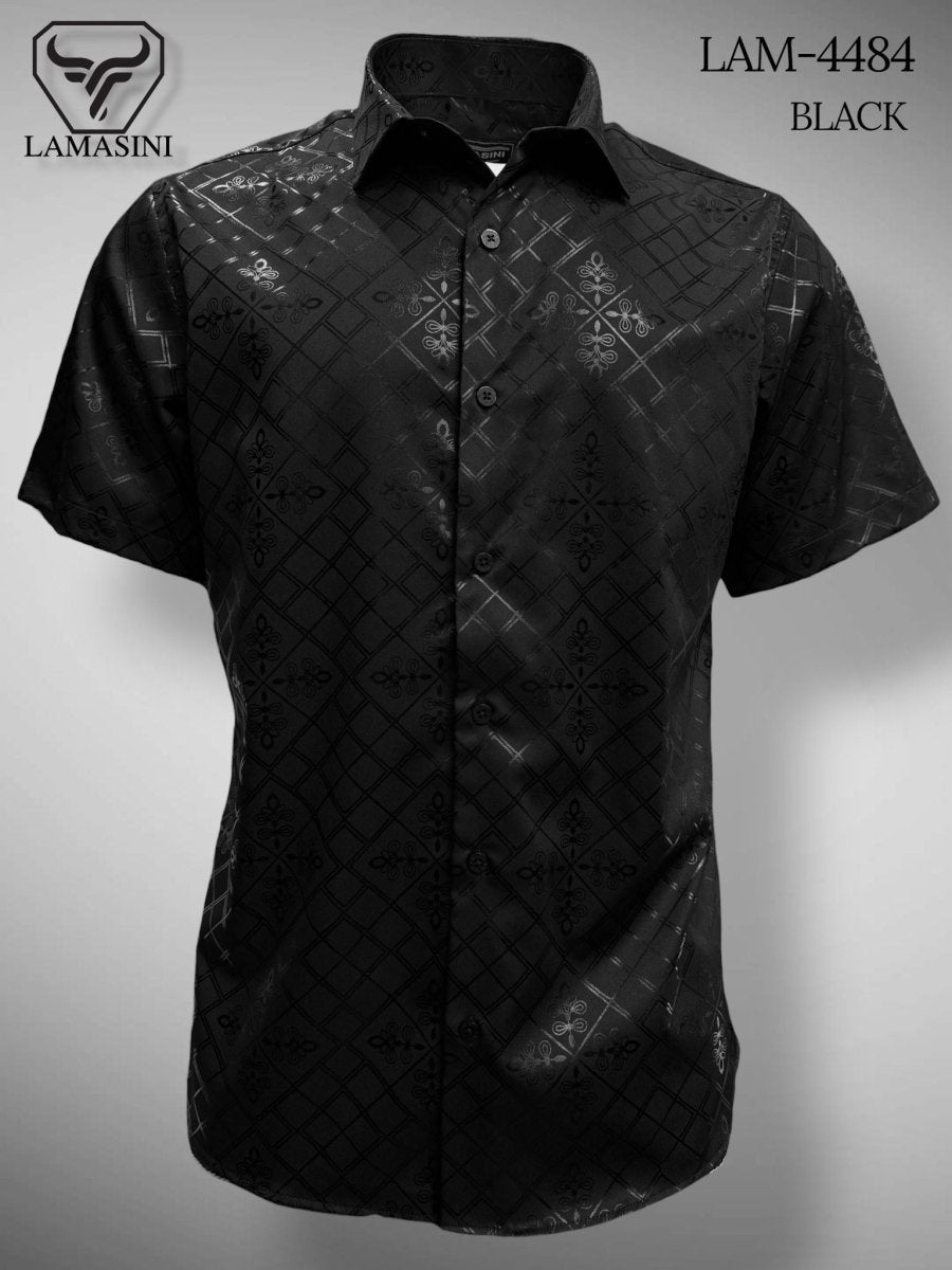 Camisa de Vaquera Estampada Lamasini Jeans LAM - 4484 - Lamasini