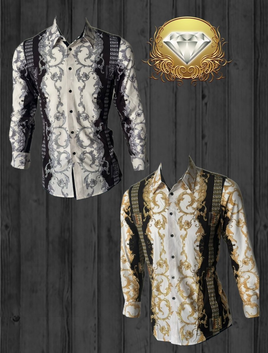 Camisa Vaquera de Moda White Diamonds Estampado - White Diamonds Boots