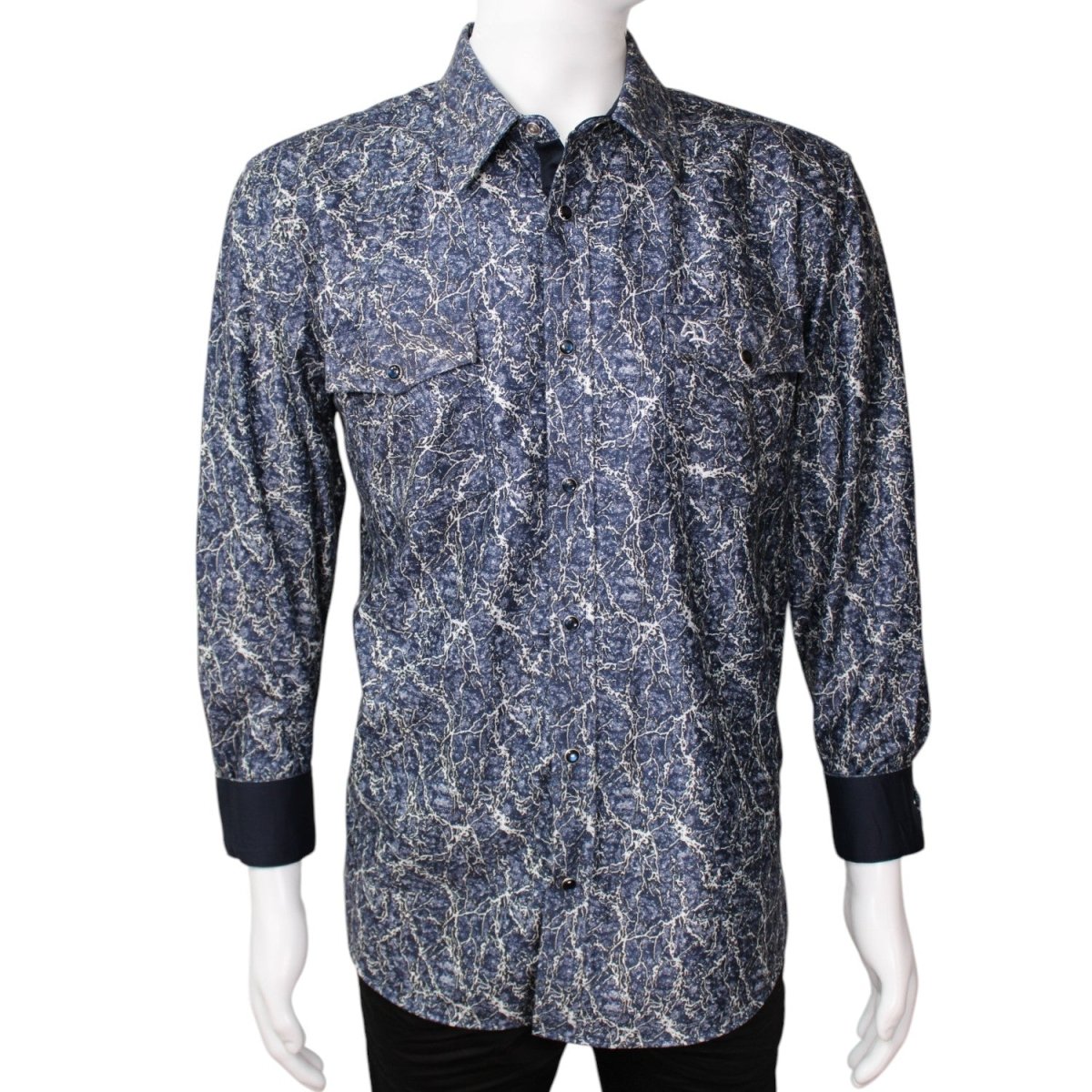 Camisa Vaquera Marble - White Diamonds Boots