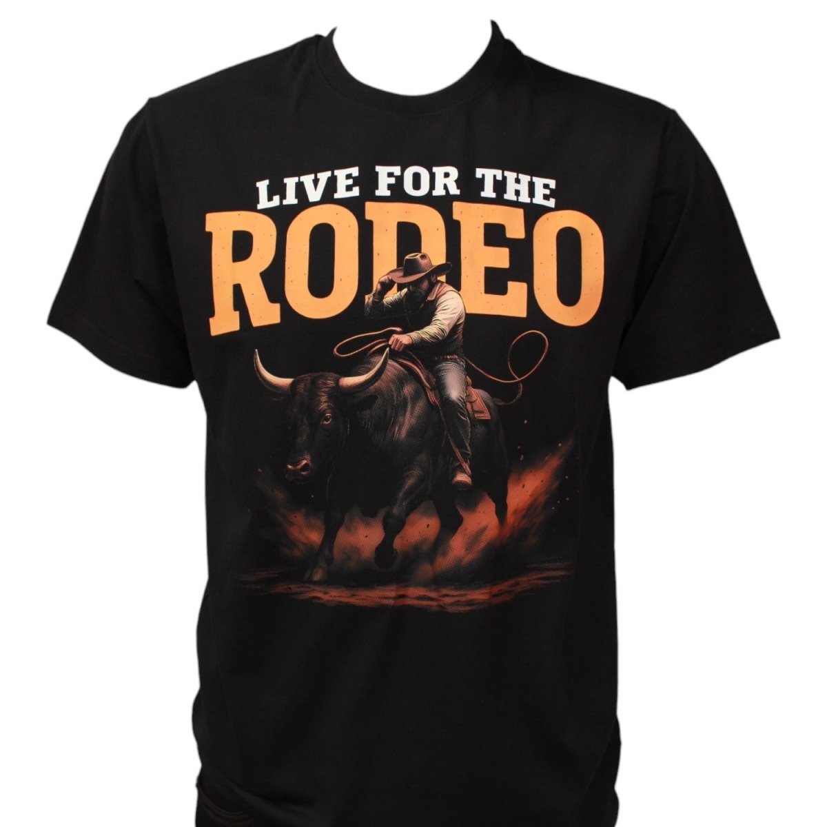 Camiseta Casual Manga Corta Rodeo - CaballoBronco.com