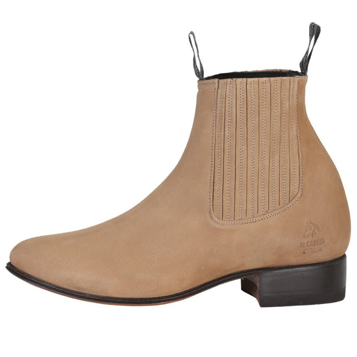 Canelo Charro Boot - Nobuck - Beige 230 - Diana Zapateria Inc
