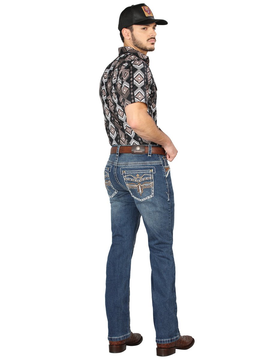 Centenario Bootcut Denim Jeans - Dark Blue 44970 - Diana Zapateria Inc