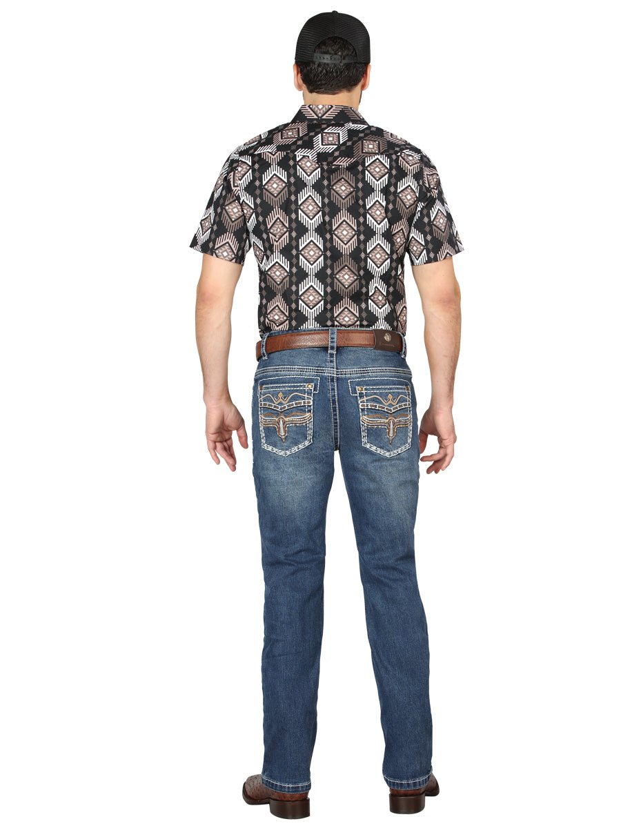 Centenario Bootcut Denim Jeans - Dark Blue 44970 - Diana Zapateria Inc