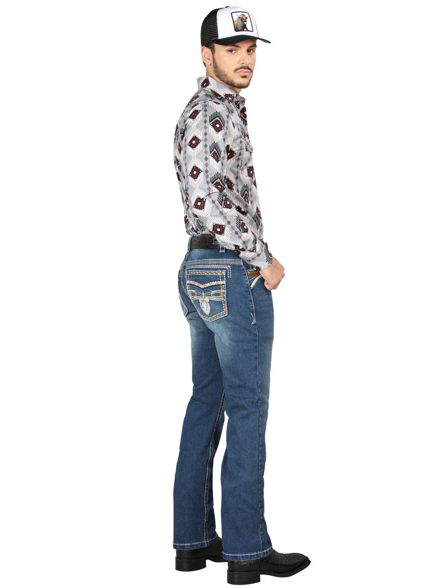 Centenario Bootcut Denim Jeans - Dark Blue 44974 - Diana Zapateria Inc