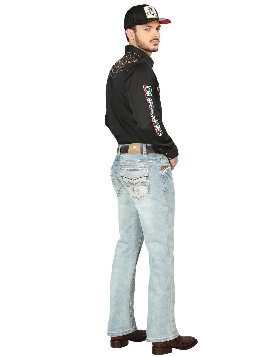 Centenario Bootcut Denim Jeans - Light Blue 44975 - Diana Zapateria Inc