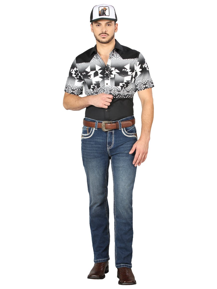 Centenario Bootcut Denim Jeans - Medium Blue 44973 - Diana Zapateria Inc