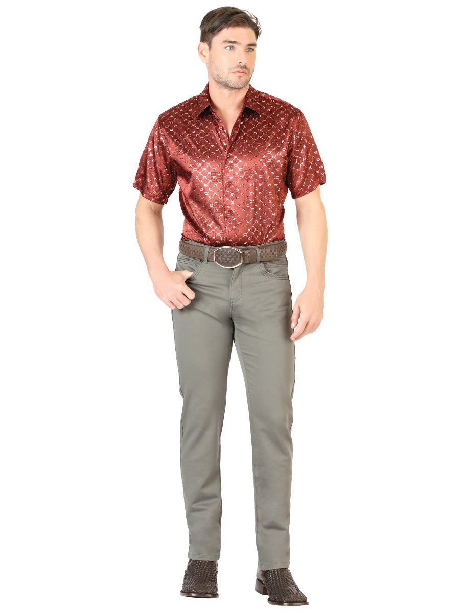 Centenario Slim Fit Denim Pants - Grey 45541 - Diana Zapateria Inc