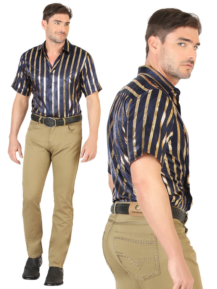 Centenario Slim Fit Denim Pants - Khaki 45542 - Diana Zapateria Inc