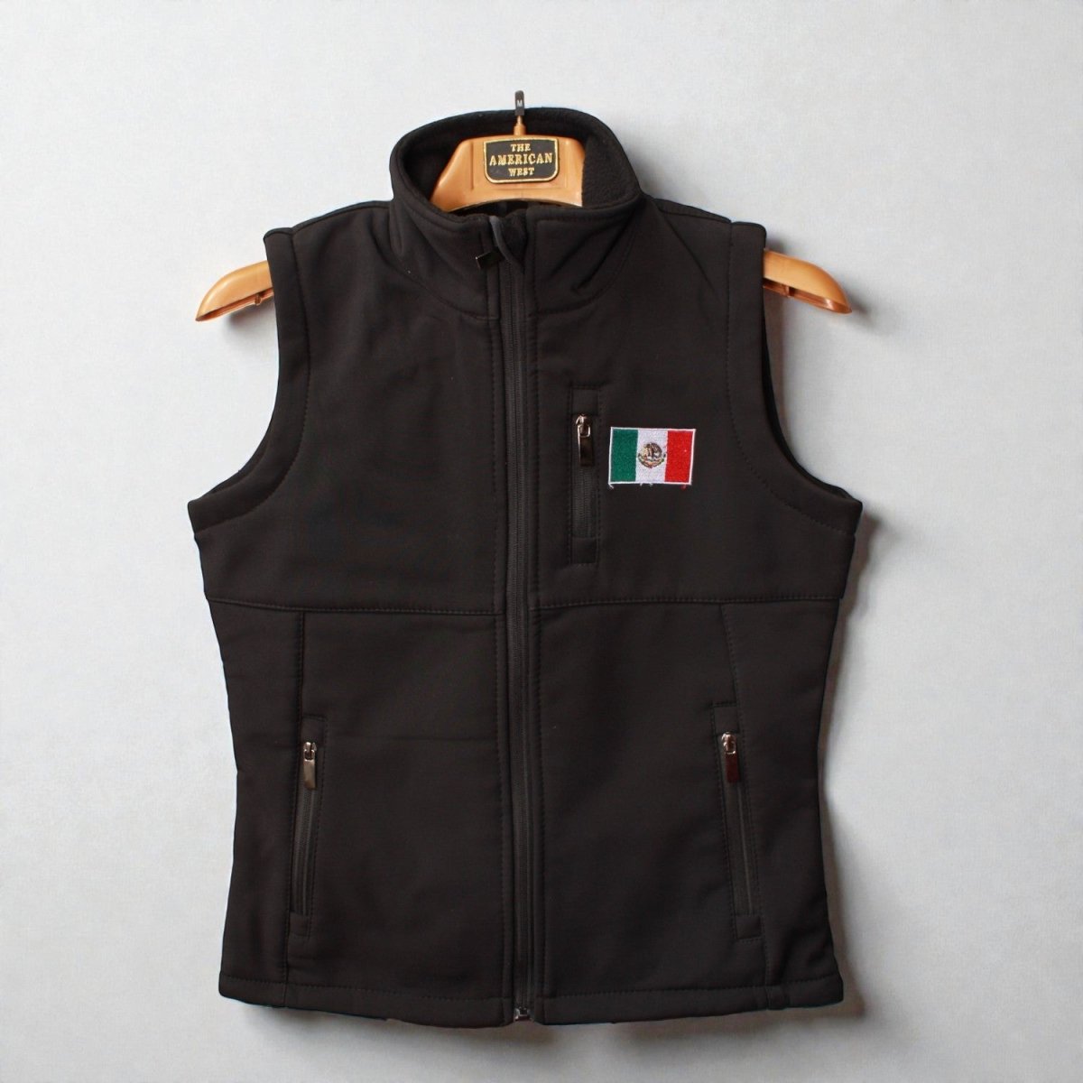 Chaleco Mexico Para Mujer Tipo Ariat Negro - American West