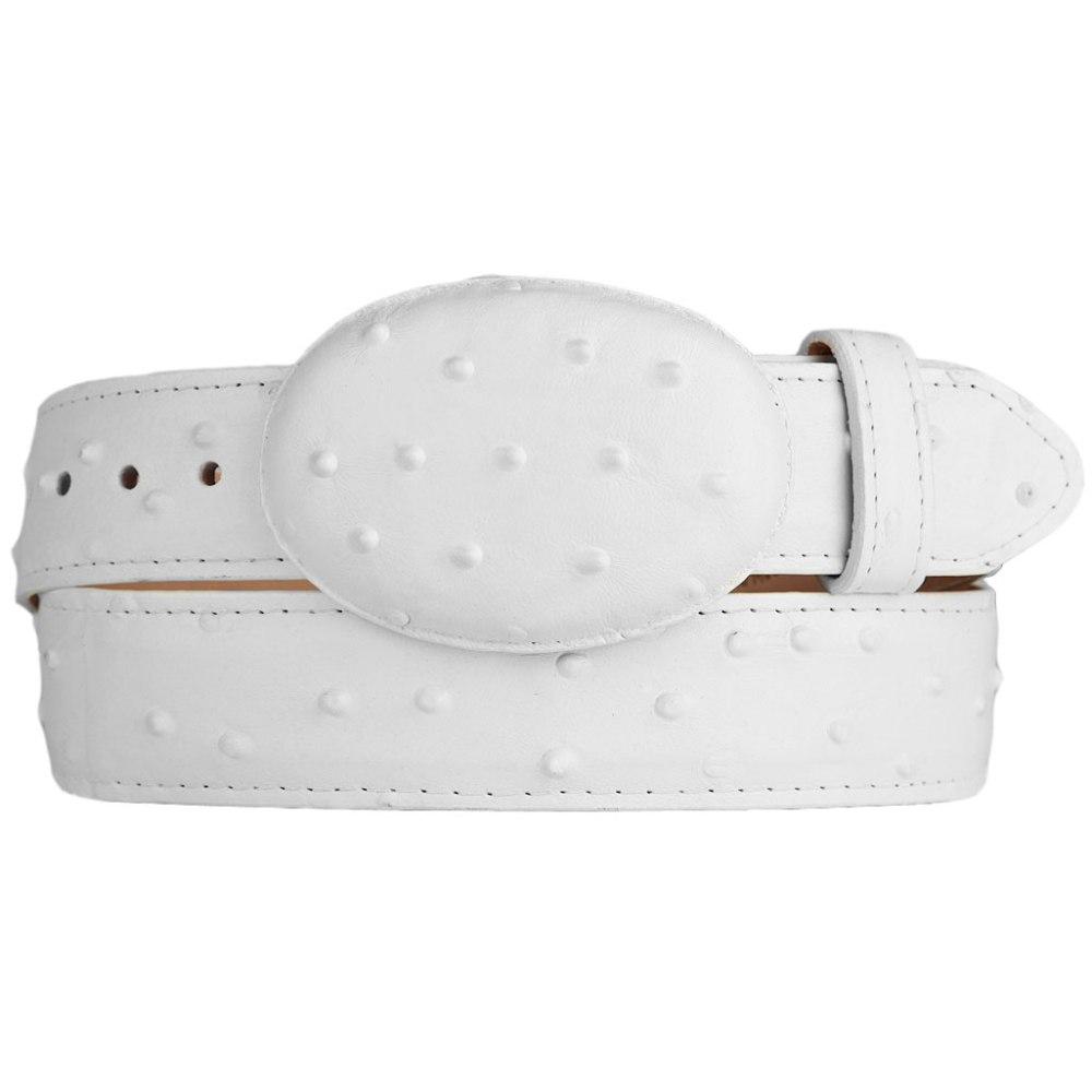 Cinto Vaquero Avestruz Imitacion - White Diamonds Boots