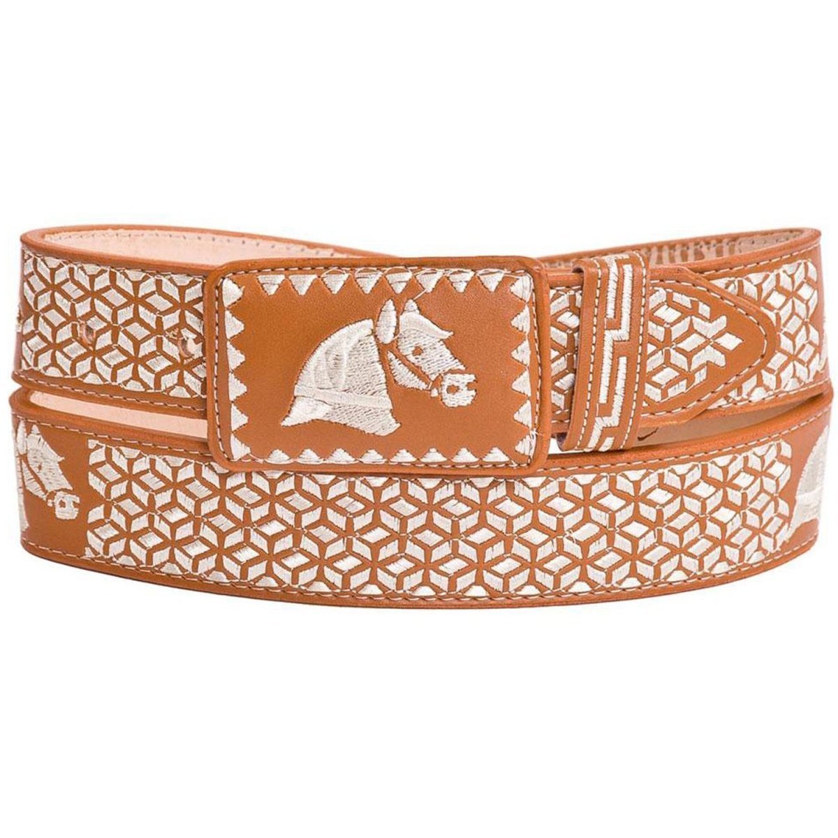 Cinto Vaquero Bordado Caballo - Impormexico