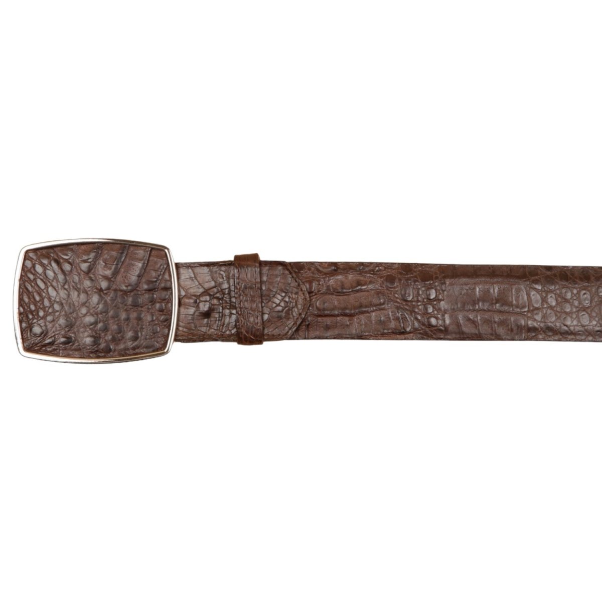 Men's Wild West Caiman Belly Skin Cowboy Belt 2C118249