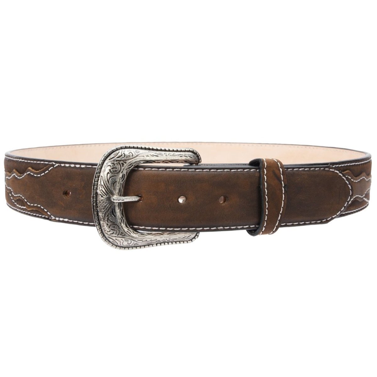 Cinto Vaquero para Mujer de Cuero Original - White Diamonds Boots