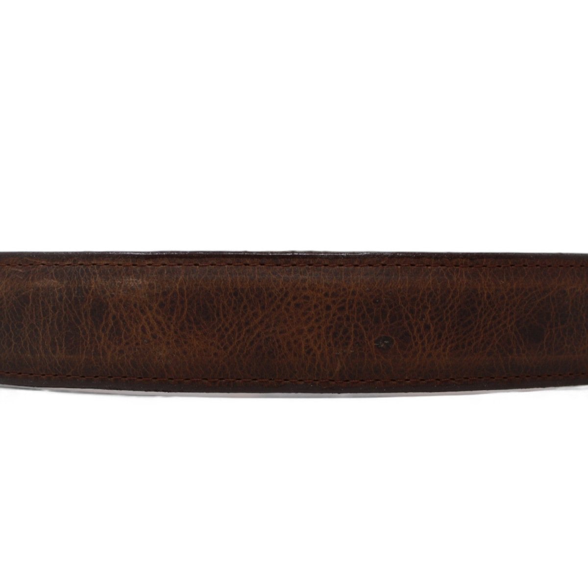 Cinturón de Piel con Hebilla Metálica Texas Cafe - Tanner Mark Boots