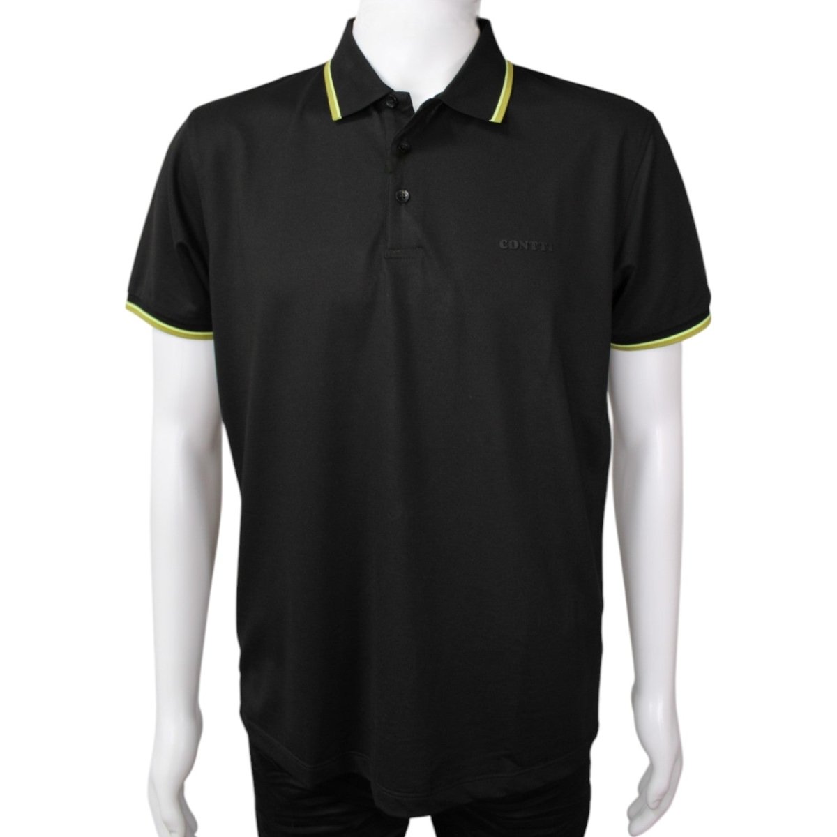 CONTTI Men's Cotton Logo Polo Shirt - Contti