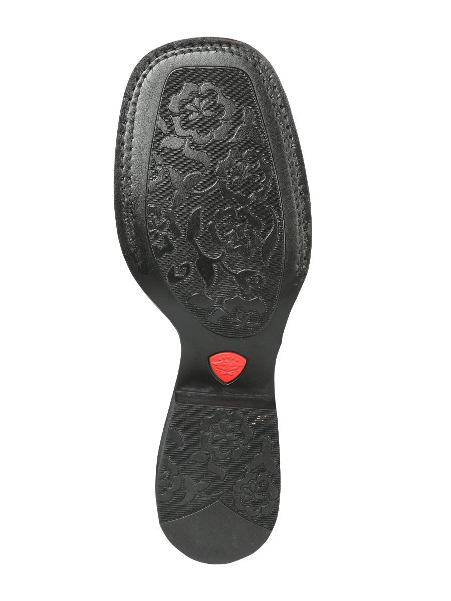 Cowboy Boot - El Geneal Rodeo - Woman - Nobuck Brown 44642 - Diana Zapateria Inc