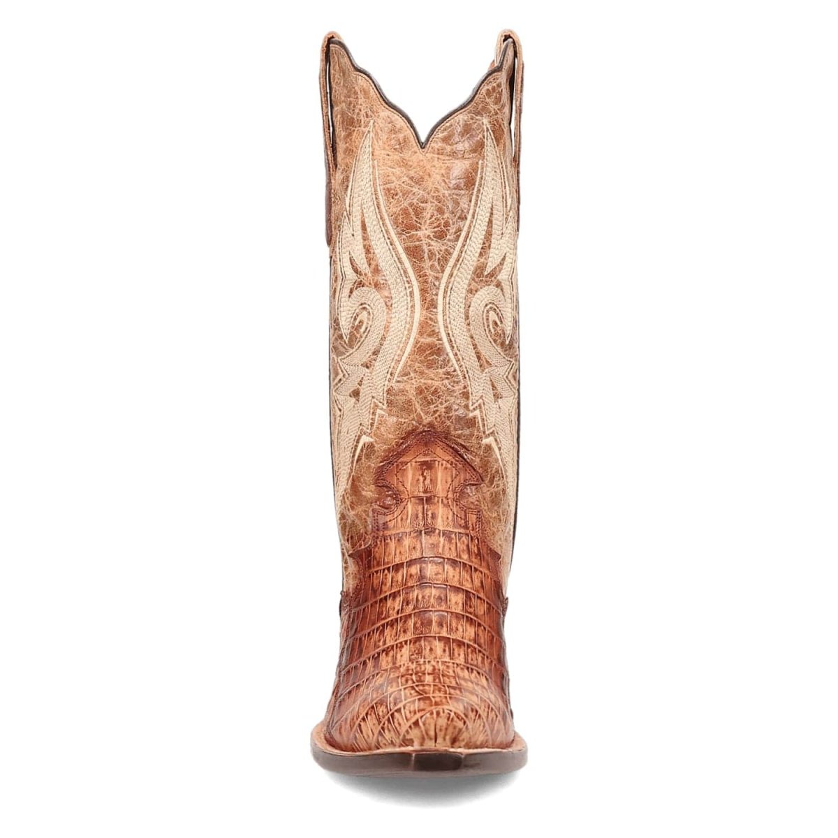 Dan Post Men's Berkeley Genuine Caiman Snip Toe Boots - Sand DP3063 - Dan Post Boots