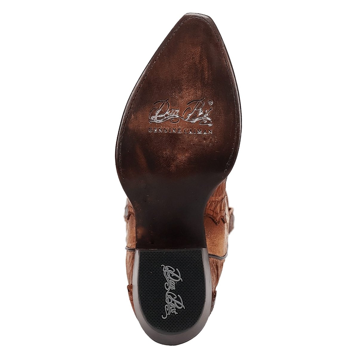 Dan Post Men's Berkeley Genuine Caiman Snip Toe Boots - Sand DP3063 - Dan Post Boots