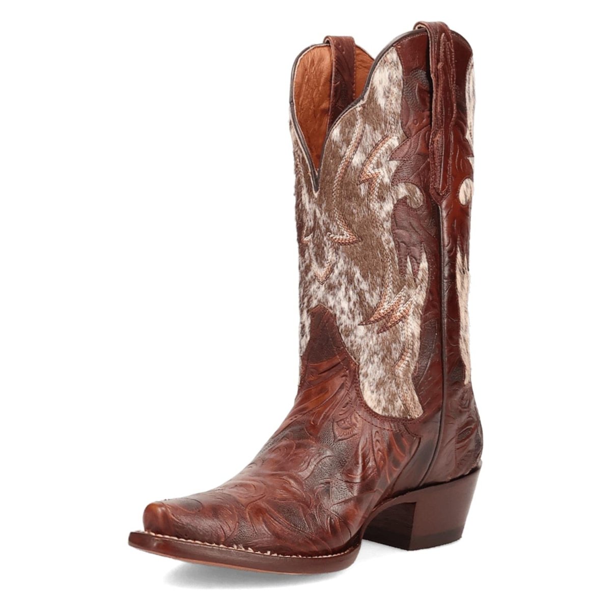 Dan Post Women's Andrinna Snip Toe Leather Boots - Brown DP7020 - Dan Post Boots