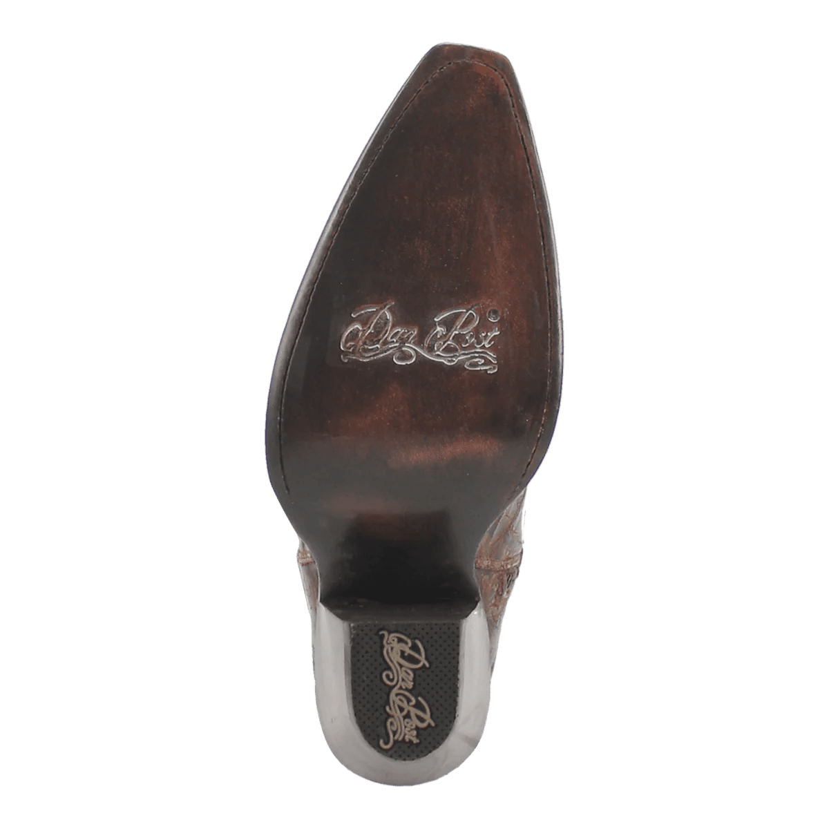 Dan Post Women's Jilted Snip Toe Leather Tall Boots - Brown - Dan Post Boots