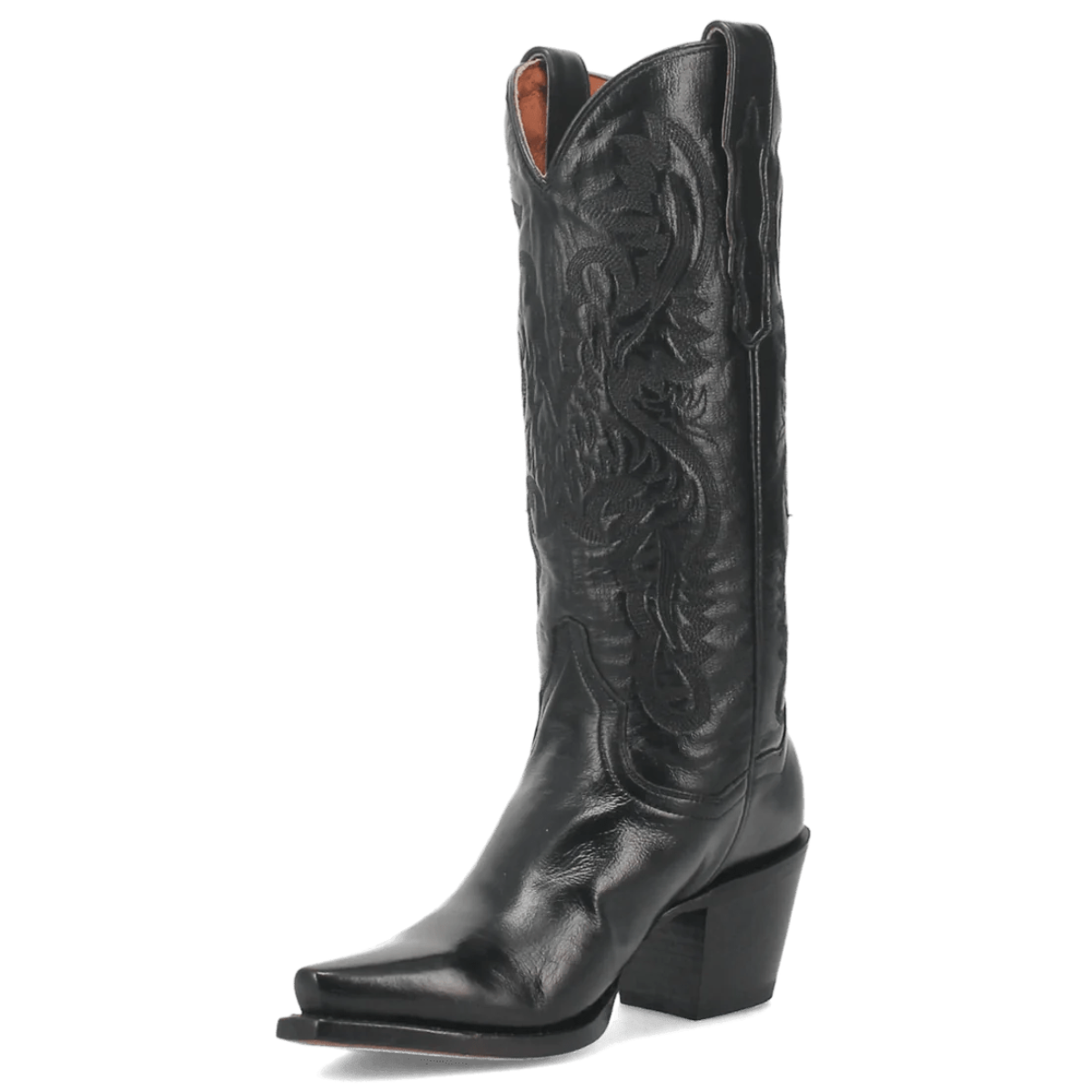Dan Post Women's Maria Snip Toe Leather Boots - Black - Dan Post Boots