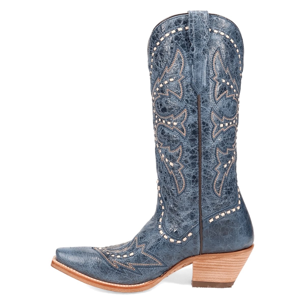 Dan Post Women's Mesa Snip Toe Leather Boots - Blue DP7019 - Dan Post Boots