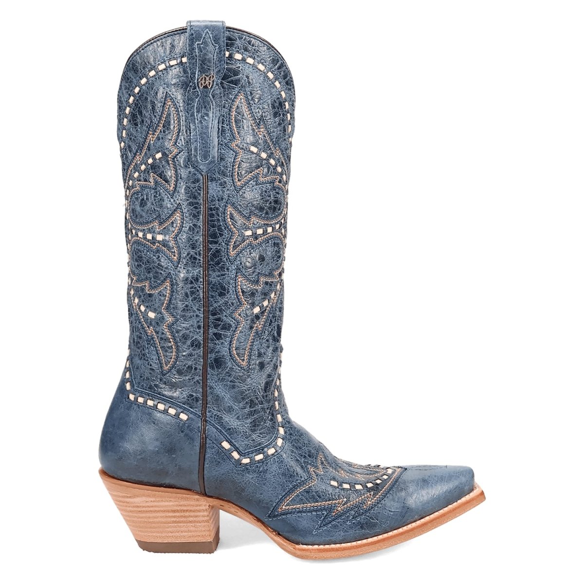 Dan Post Women's Mesa Snip Toe Leather Boots - Blue DP7019 - Dan Post Boots